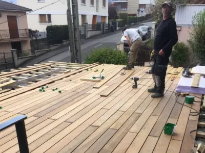 Terrasses Dalles sur Plots