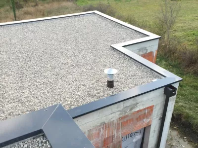 Toitures terrasses inaccessibles avec protection lourde
